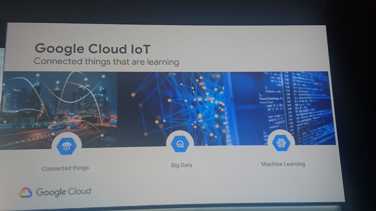 solutionsbnt's tweet photo. #intelligence everywhere by #GoogleCloud #platform with a #BigData approach and #AI at the #GoogleCloudSummit #GSuite https://t.co/ofdF7KakFF
