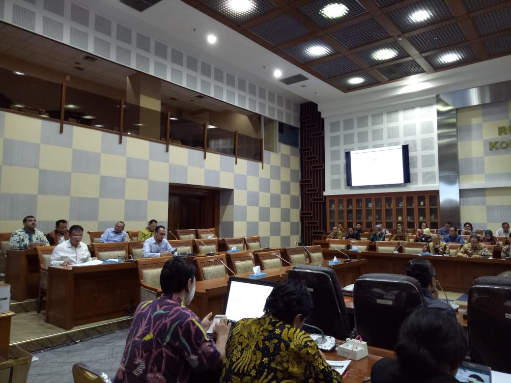 Rapat Komisi IX DPR RI bersama BNP2TKI Pembahasan Pendahuluan RKA 2019