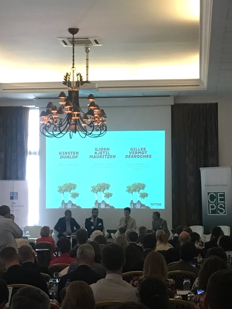 New #CircularEconomy study introduced by #MaterialEconomics focusing on the role of the 4 largest materials in terms of emissions: steel, plastics, aluminium and cement. europeanclimate.org/the-circular-e… #CEPSLCEF18 @ceps_ech <a href="/EU_Commission/">European Commission</a> <a href="/ClimateKIC/">EIT Climate-KIC</a> <a href="/SitraFund/">Sitra</a>