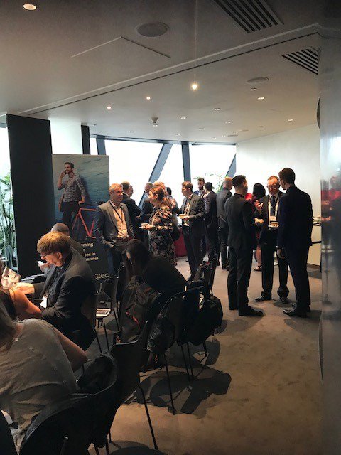 AnneMarieCCA's tweet photo. Full house, looking forward to some great discussion! #humanisingdigital #TTEC @ttecEMEA https://t.co/TX0XvWfGEj