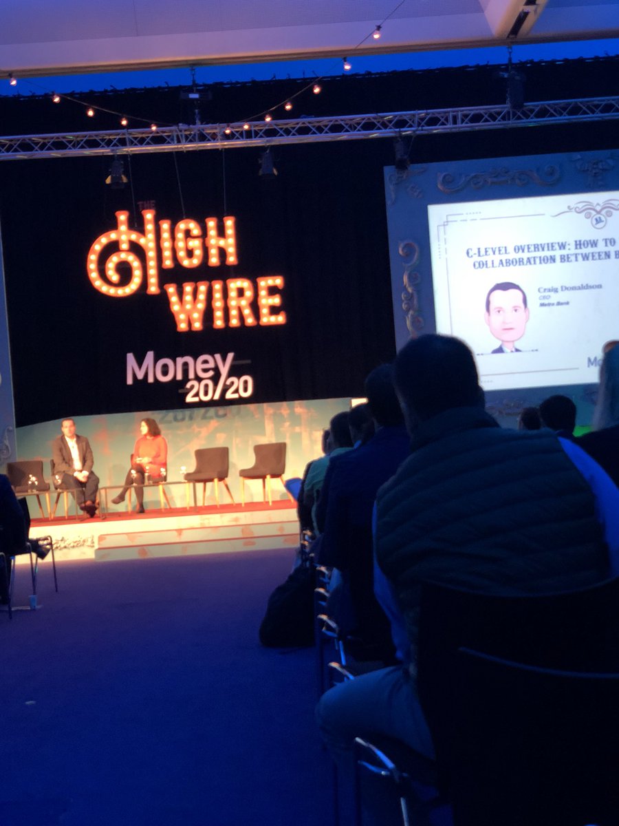 Craig Donaldson  (Metro Bank CEO) views on #RegTech <a href="/money2020/">Money20/20</a> - great innovations out there, but have they got what it takes to back it up? Innovation vs integrity #FinTechMagic #money2020EU <a href="/GBGplc/">GBG</a>