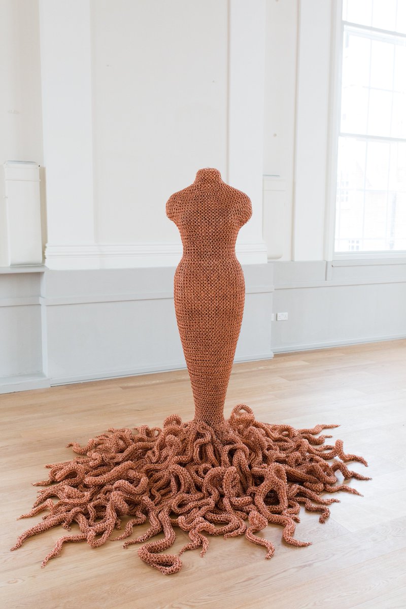 Don't miss the incredible new work by artist <a href="/SusieMacmurray/">Susie MacMurray</a> being unveiled at the St Albans Museum + Gallery on Friday (opening day). In the meantime, here is her Medusa to whet your appetite... <a href="/stalbansmuseums/">St Albans Museums</a> #art #gallery #stalbans