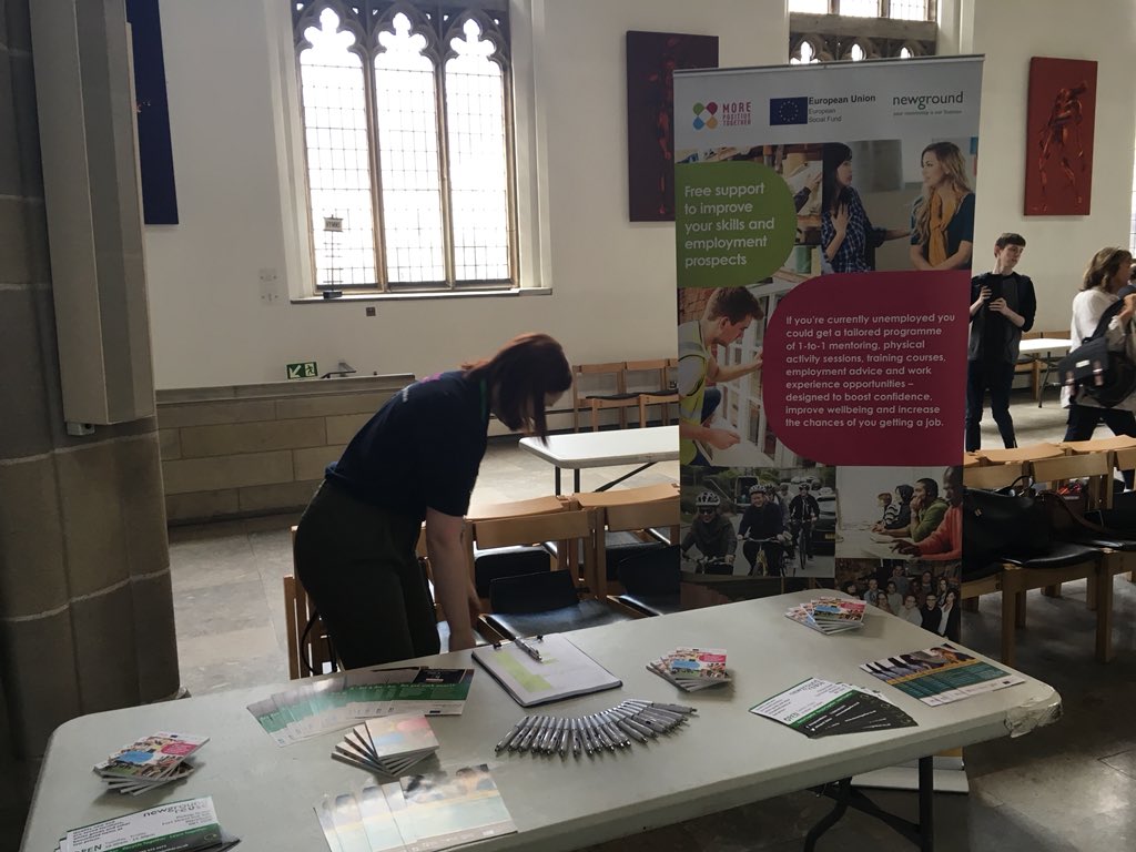 We are here at the #VolunteersFair at Blackburn Cathedral between 10-2 today. Come and say hi to @nwgrnd @nwgrndWSmart @ActiveLancs @MPTLancashire