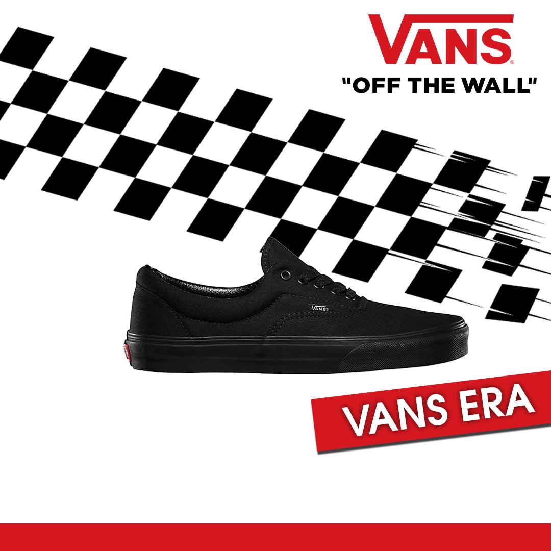 Vans Era in black at a Tekkie Town 