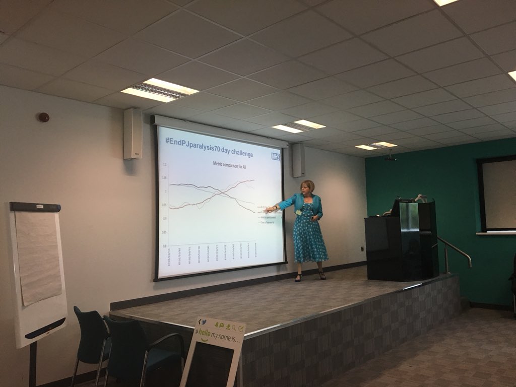 teamCNO_'s tweet image. The importance of #EndPJparalysis70 campaign in valuing #patienttime. Great to see so many #NHS staff and beyond embracing the campaign and demonstrating clear leadership to improve outcomes for patients and those we care for #NHS70 @JaneMCummings @BrianwDolan