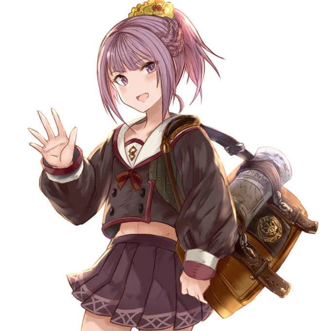 エレナ・ブラヴァツキー【学生服アレンジ】 #FGO  #FateGO 
