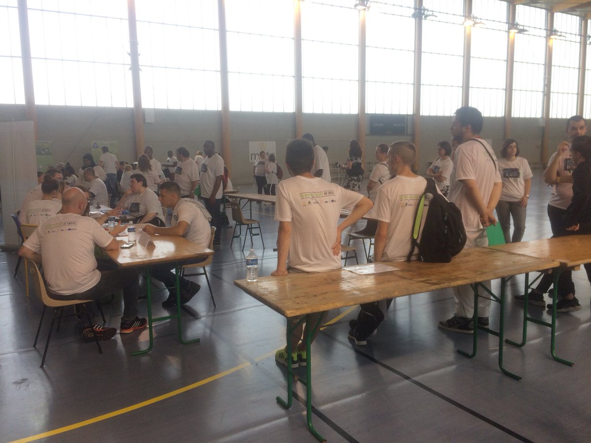 CREPILorraine's tweet photo. Les entreprises recrutent au Challenge Sport Emploi... https://t.co/9JNPAXS2xk