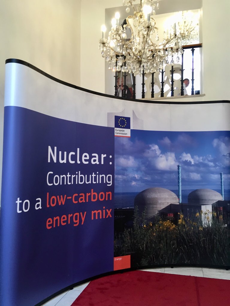 LangevinLc's tweet photo. Can the #nuclear contribute to a low-carbon #energy mix? Interpreting the debates in Bratislava with the #europeancommission #ENEF18 https://t.co/V1vWcmbwro