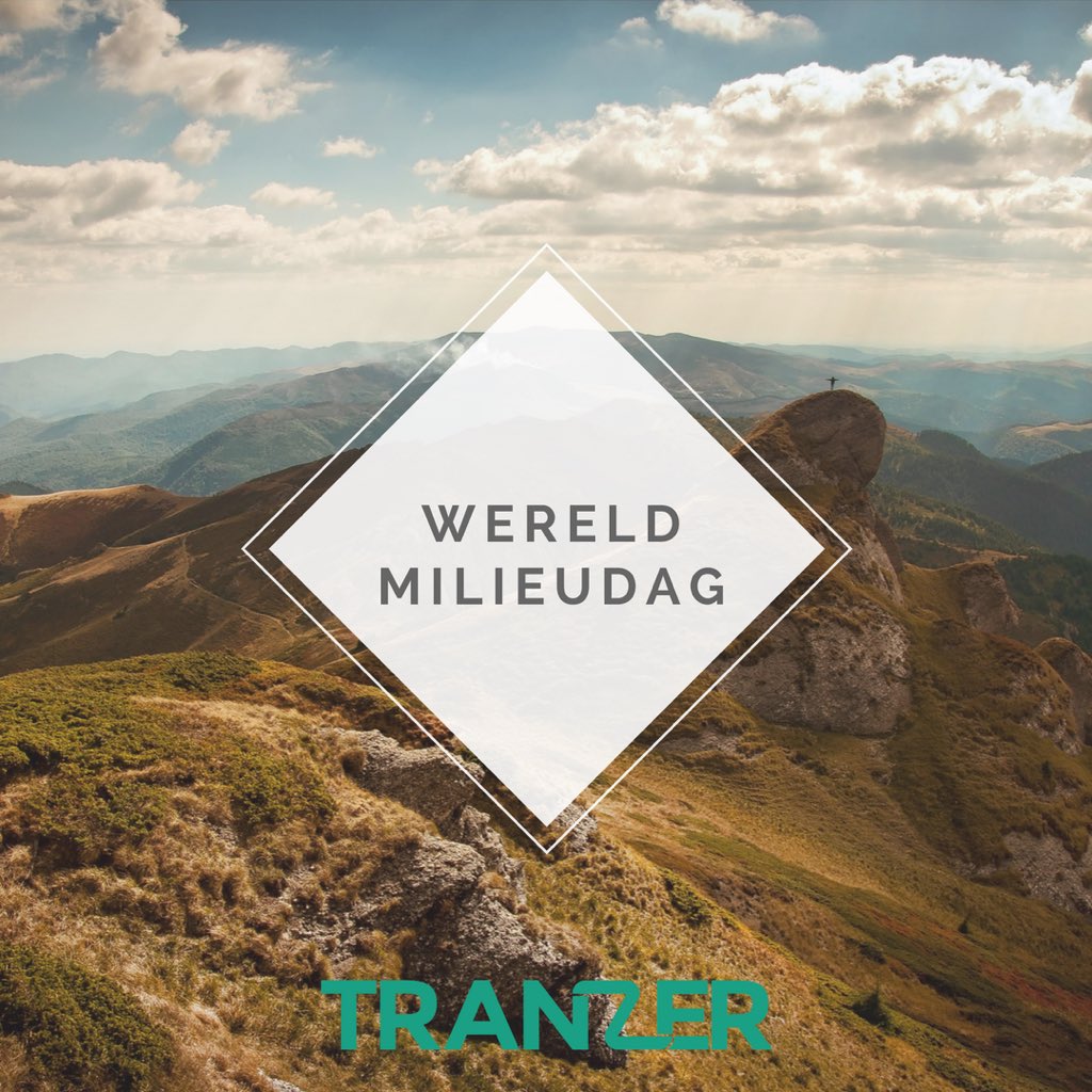 Tranzer_nl's tweet photo. Vandaag is het: Wereld Milieudag. Wij van Tranzer vinden het milieu super belangrijk, daarom stimuleren wij onze gebruikers graag om meer met het openbaar vervoer of de fiets te reizen en een steentje bij te dragen aan een beter milieu. #tranzer #milieudag #duurzaam #ov #travel https://t.co/UGYCsMGEbq