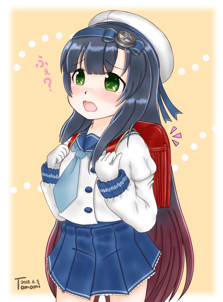 うらともみ この後 仕事が詰まってきたので 今のうちに何とか描き上げた 松輪ちゃんです ふぇ 司令 私の艤装 みんなとちょっと違う 気が 艦これ 松輪