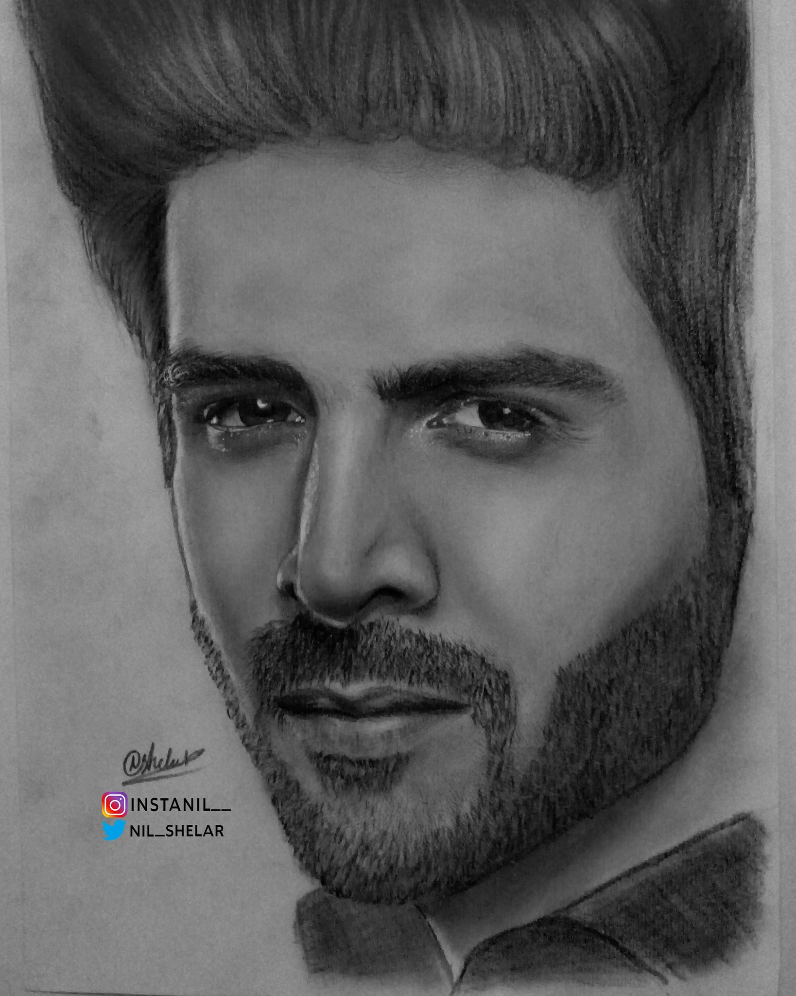 Kartik Aaryan Drawing Image  Drawing Skill