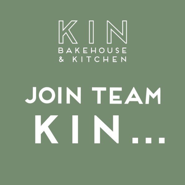 We are looking for new members of team Kin! More info on fb and insta! 
#cafejobs #urmstonjobs #baristajobsmanchester #staffrecruitment #teamkin #joinourteam #kinbakehouse #weareyourkin