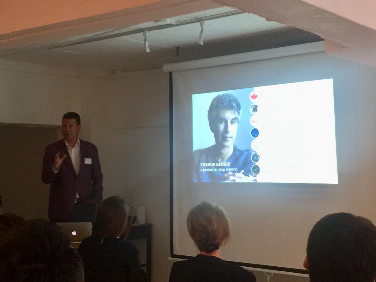 MTLINTL's tweet photo. Economic mission to Japan: @HubertBolduc pitching AI in #GreaterMTL towards a group of Japanese #startups in Tokyo. #AI #TechHubMTL #talents #business https://t.co/59pO2nZGMN