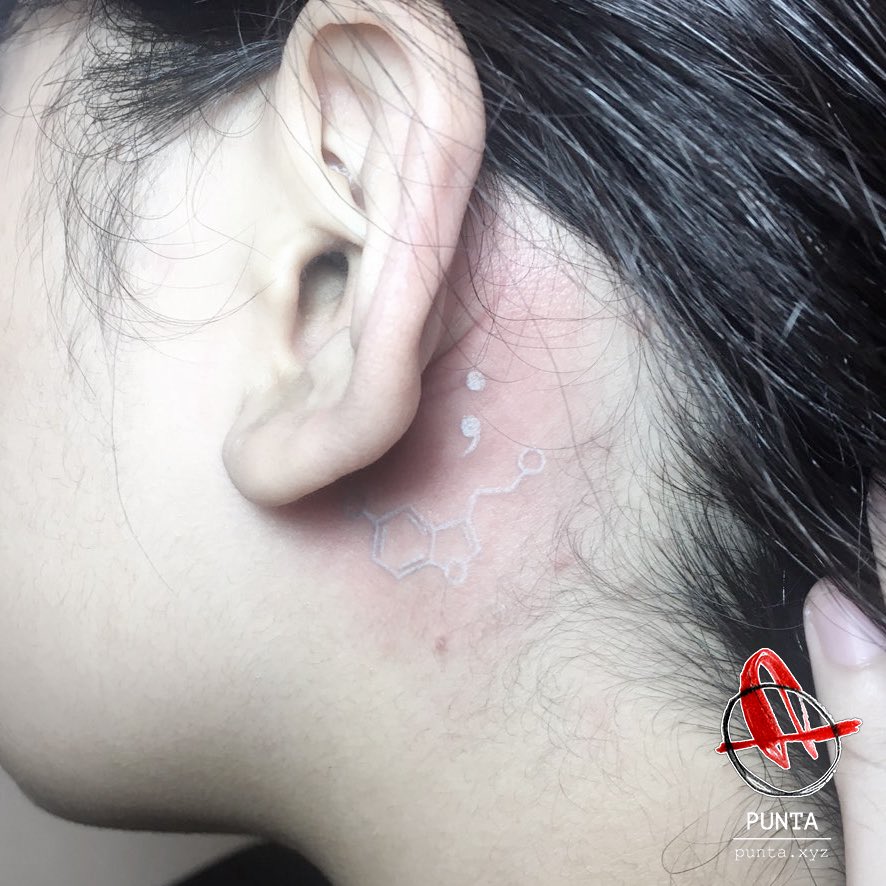 화이트로 세로토닌과 세미콜론. 감사합니다❣️