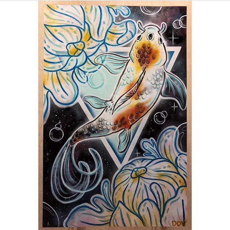 Mural painting artist #2: Danielle 🎨 RT now to vote!