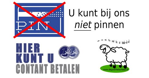 dagvanhetschaap's tweet photo. Let op!
je kunt alleen contant afrekenen op de #Dagvanhetschaap. Er zijn géén pinautomaten. 
Kaartverkoop aan de kassa’s ook uitsluitend à contant. Parkeren is gratis. https://t.co/86whpgUQnM