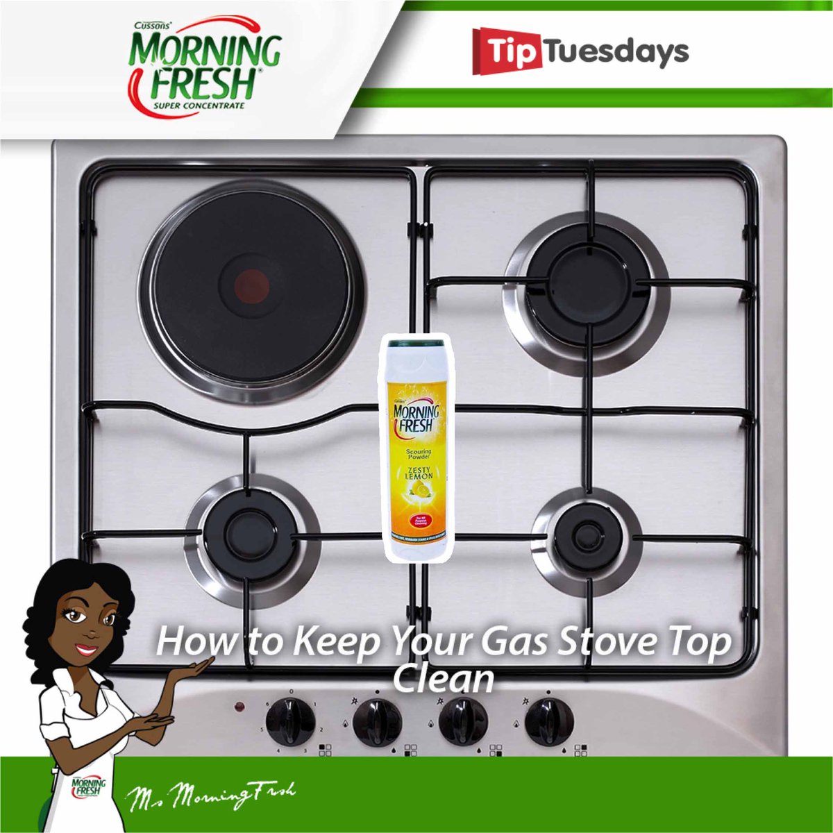 Morning Fresh Ng On Twitter How To Keep Your Gas Stove Top Clean