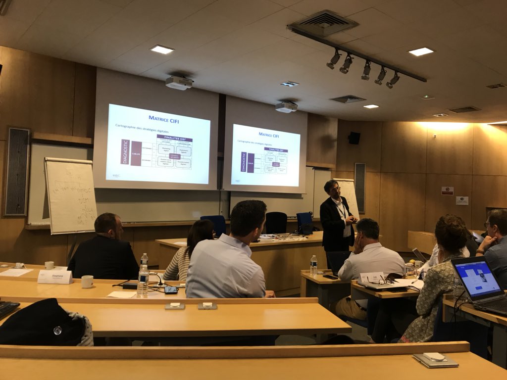 Had a great time today <a href="/HECParis/">HEC Paris Business School</a>, talking about #DigitalMarketing in <a href="/HECParisExecEd/">HEC Paris ExecEd</a> program, about <a href="/criteo/">Criteo</a> and how #bigdata is setting new standards of approaching shoppers. Thanks for this second invite <a href="/FCazals/">François Cazals</a> !