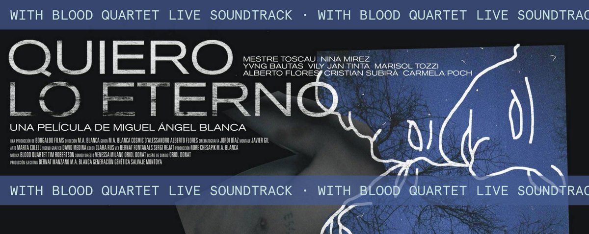 JUEVES 7. QUIERO LO ETERNO + <a href="/bloodquartet/">Blood Quartet</a> en el PUMAREJO de BARCELONA. @BccNfestival 
bccn.cc/es/event/quier…
