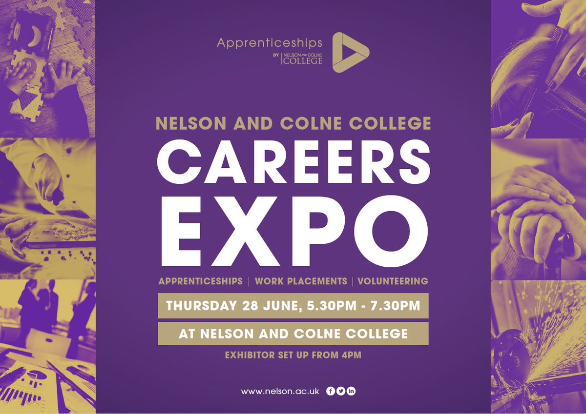 Not long to go until we're at the @NCCapprentice Careers Expo!
Come down to see us on Thursday 28th June, from 5.30pm-7.30pm