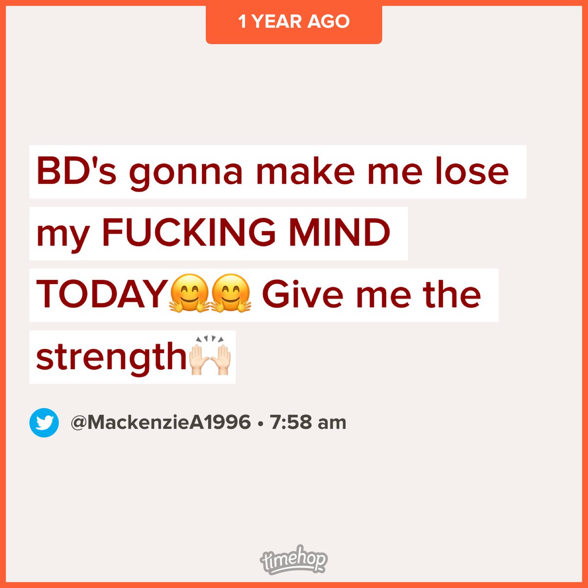 MackenzieA1996's tweet photo. Still fucking accurate in case anyone was curious😅😅😅 #reallywantaredo https://t.co/DyvB7X3994