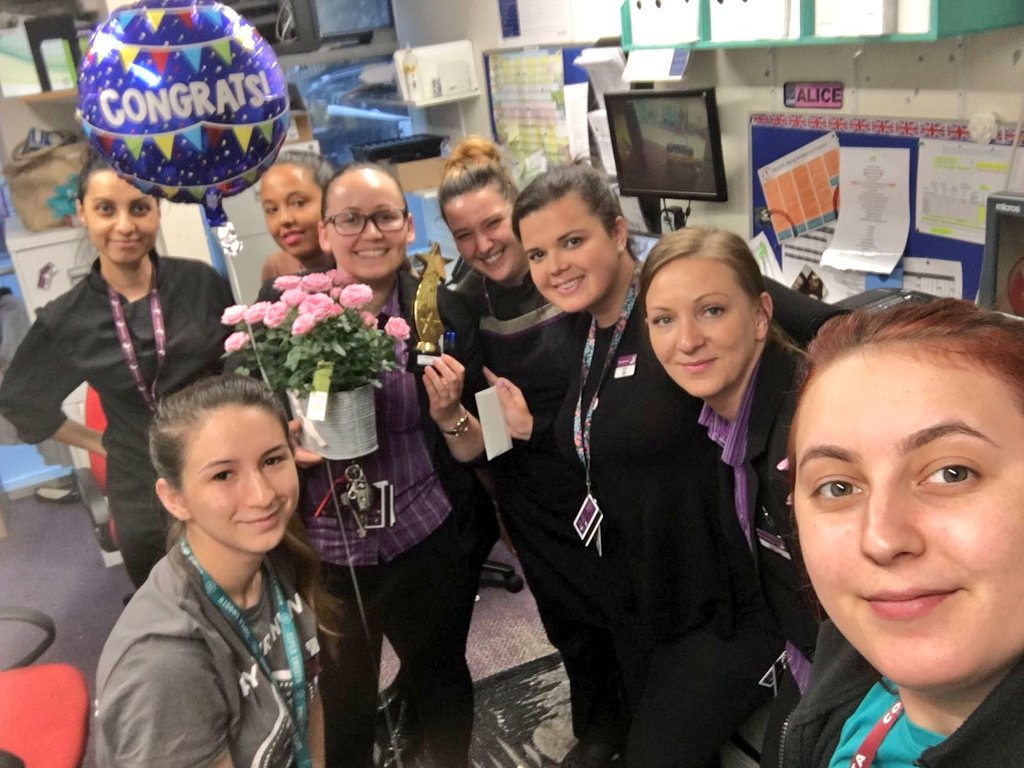 Congratulations to @anelisglodean on her hard work and commitment as she won the host of the quarter because of all the effort she has put   in Euston! 🏆 💃
<a href="/LauraEvans81/">Laura EvansWrobleski</a> <a href="/SDEBDD/">simon ewins</a> @R4chelMcKeeman <a href="/celia_bau/">Celia Bau</a> <a href="/taitharris/">alice tait-harris</a>