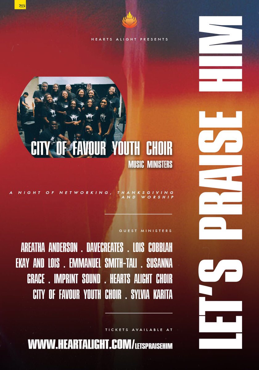 Hearts_Alight's tweet photo. Have you got your ticket ?

🔥11th June 2018🔥

#LetsPraiseHim
#LPH
#HeartsAlight https://t.co/whUf3mi3Sm