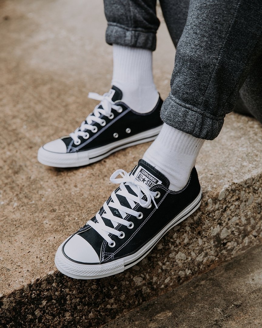 FOOTASYLUM on X: "A true icon. The @converse Chuck Taylor All Star in  Black/White - https://t.co/69YPuJOzxb https://t.co/NUIjfcmu4M" / X