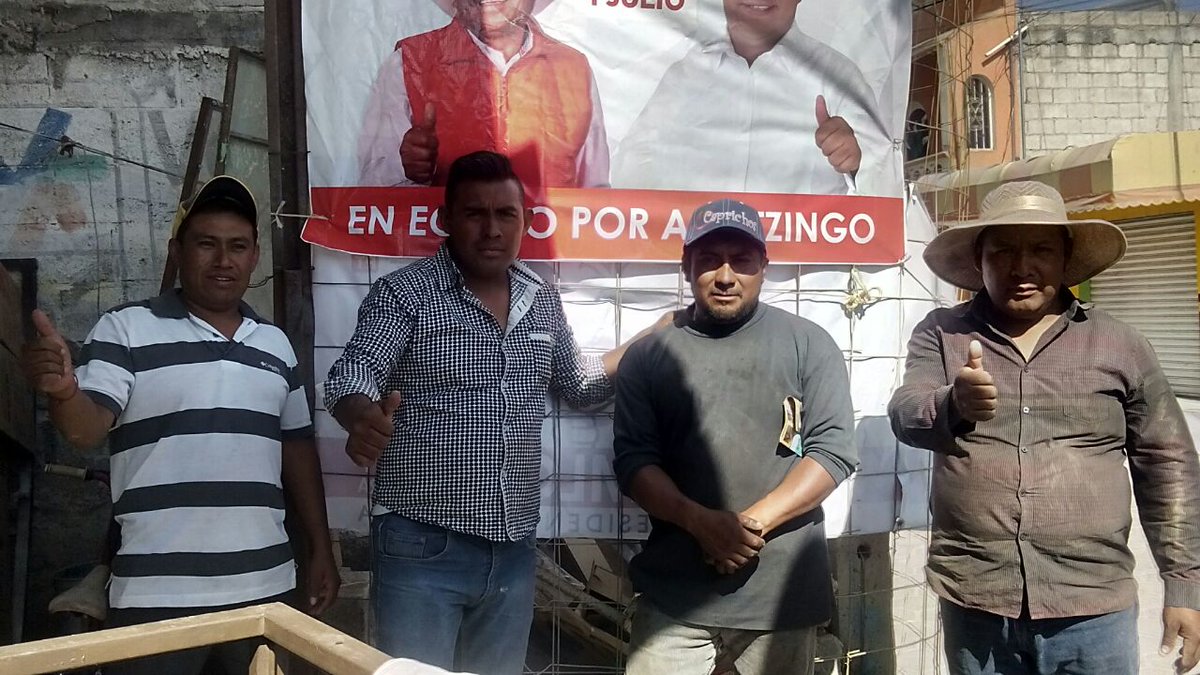 PRIAcatzingo's tweet photo. En #Acatzingo cada día somos más los que estamos con #FranciscoRamirez  y @Chalon_Ramos https://t.co/LauCAxQ5D8