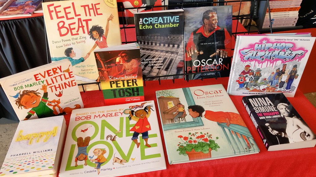 📚🎷🎶We're inviting you to celebrate #BlackMusicMonth with us: For the entire month, enjoy 10%OFF these #BlackMusic titles on/by #NinaSimone, #OscarPeterson, #BobMarley, <a href="/Pharrell/">Pharrell Williams</a> at <a href="/ADFRNTBooklist/">A Different Booklist</a>! And view #photoexhibit "Syncopation: Life in the Key of Black" at <a href="/ADBCC777/">ADBCC</a>!📚