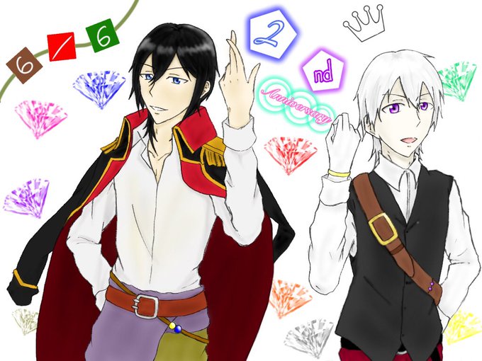 2周年のtwitterイラスト検索結果 古い順