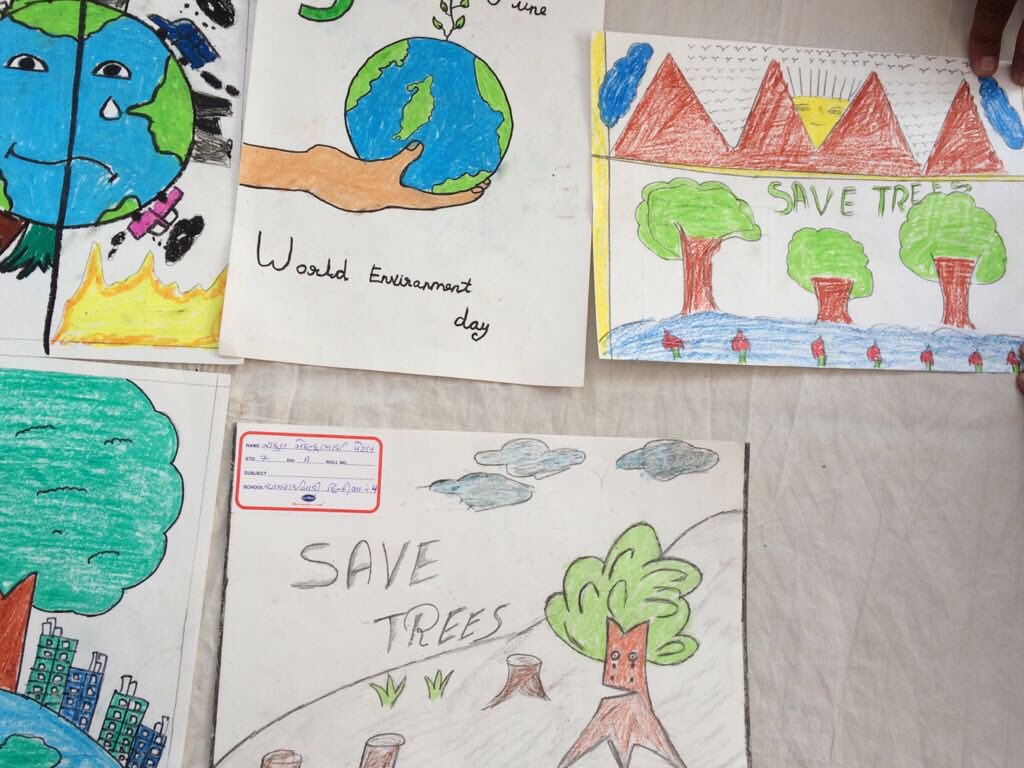 How to draw world environment day poster, Save nature drawing easy | Kolay  çizimler, Şirin çizim, Çizim eğitimleri