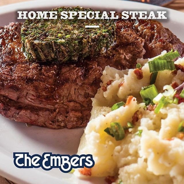 TheEmbersArg's tweet photo. ✰✰✰ Home Special Steak ✰✰✰ Ojo de bife con manteca de hierbas y puré de papa con verdeo y panceta! 

#New #Hits #StayClassic #FoodPorn #InstaFood #LoveFood https://t.co/oVY89syEWc