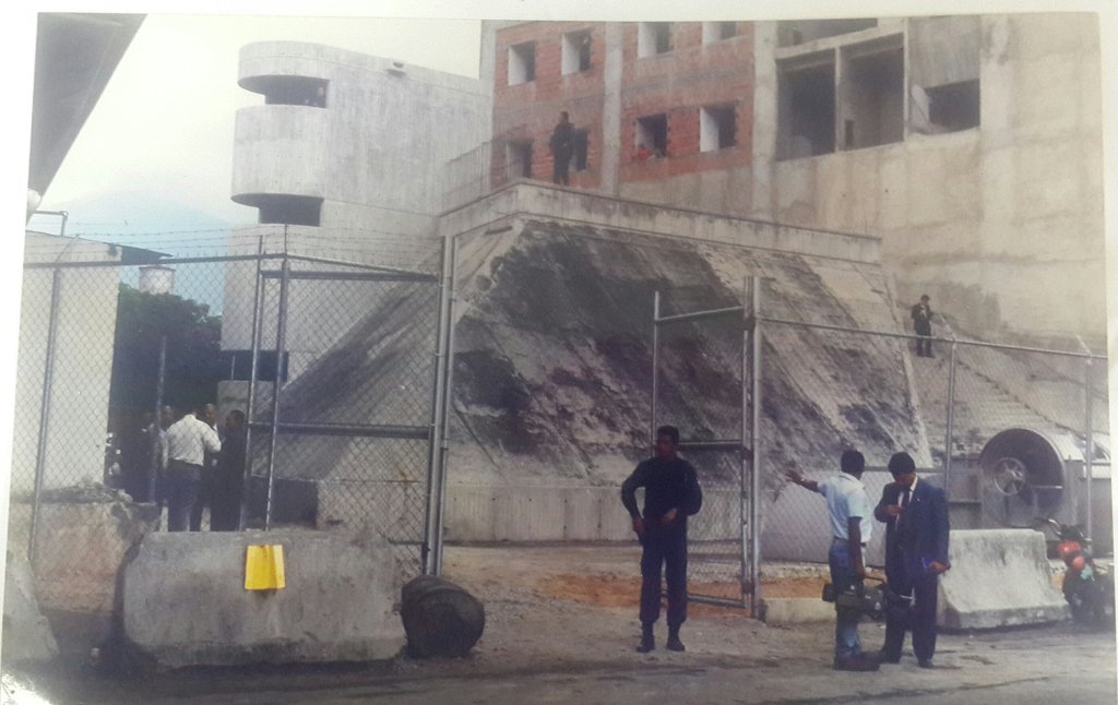 CicpcAcervo's tweet image. Hoy: Edificio sede del cicpc en san agustin cuando estaba en  plena construccion.