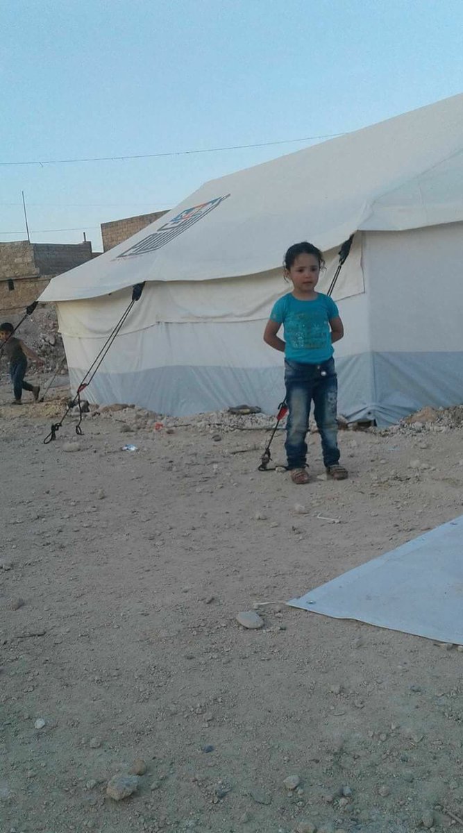 ElianeAlhussein's tweet photo. We looked at the displaced in the camps with pity and compassion, until we became like them and felt their feelings ...
City Al-Bab, northern in #Aleppo #Syria https://t.co/ZS3uZf11W5