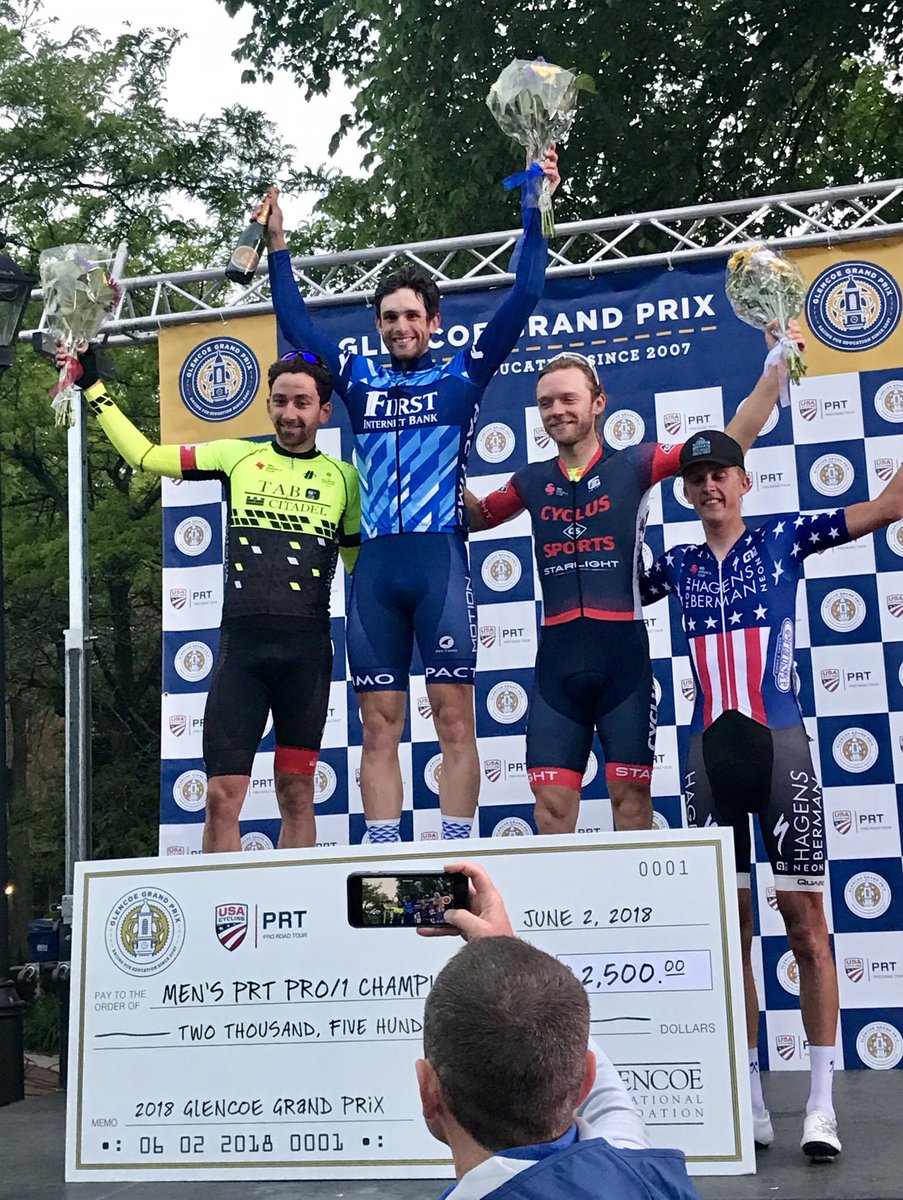 Just in case missed it this weekend, the team continued it’s run of great results with a win in the Pro Road Tour event <a href="/GlencoeGP/">Glencoe Grand Prix</a> as well as anothe podium at the Cobb Park Criterium.  Thanks to all our sponsorship partners that make it possible!