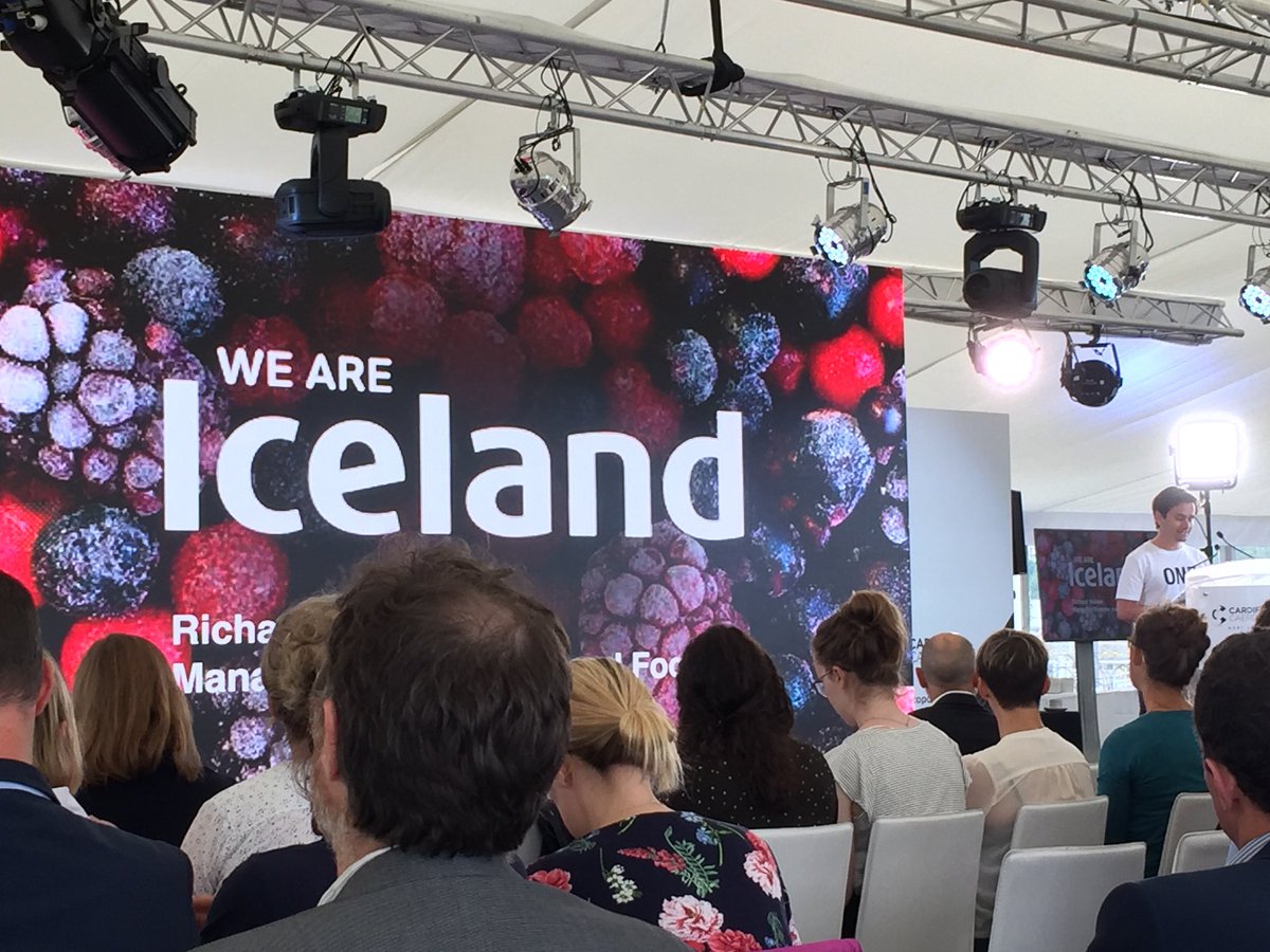 JetskeGerming's tweet photo. ‘We can do this, we’re a privately owned business.’ Great to see @IcelandRichard (a keen surfer, of course) be genuine about their pledge to go #plasticfree in their 1400 products #volvooceansummit #passonplastic #bethechange @PCFCIC https://t.co/SOjL8zC4pw