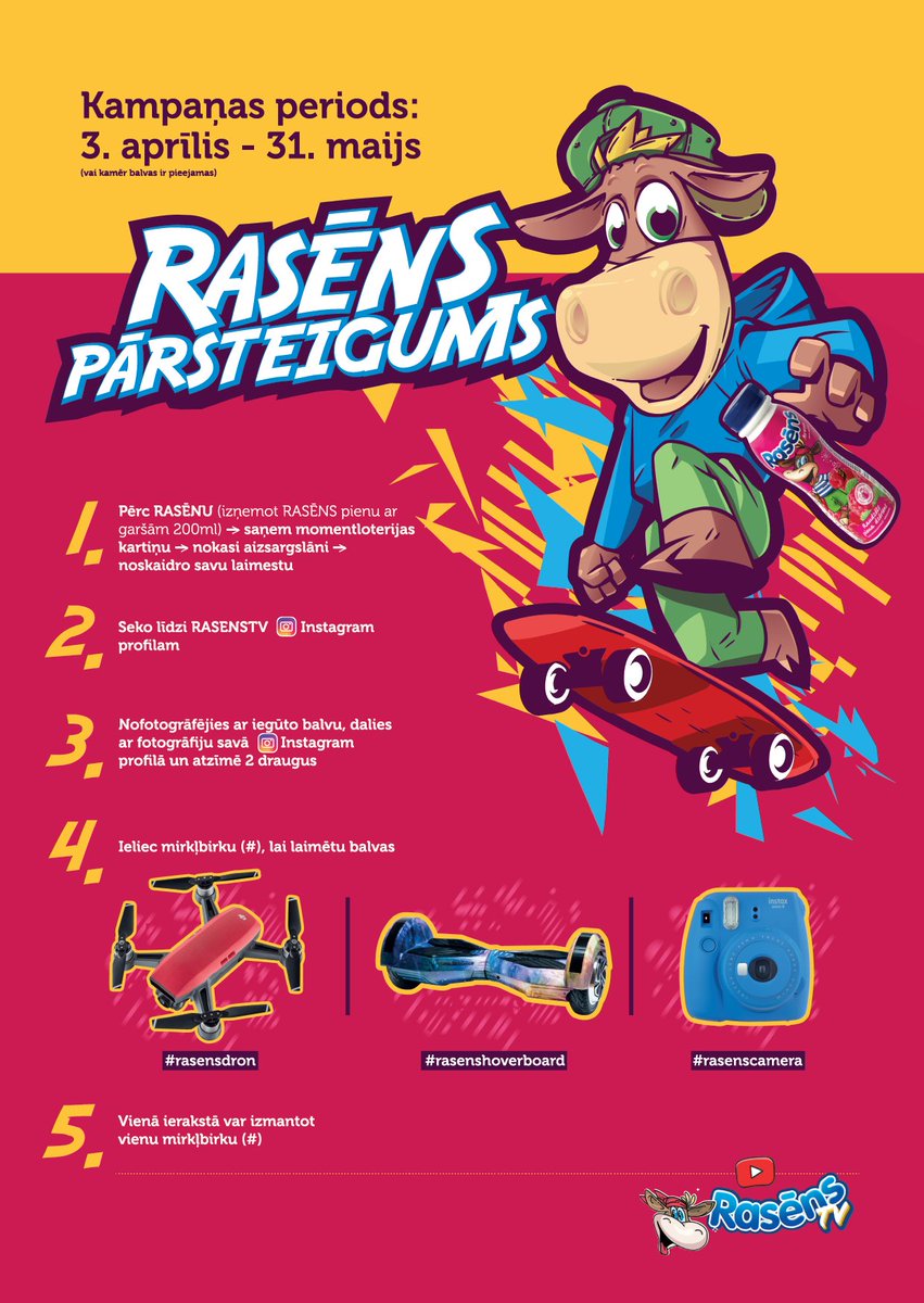 TribeRiga's tweet photo. It's always interesting to work with companies, who create smth for children. Nowdays kids are so advanced.
Necessary to keep pace.
Our last work for @FoodUnion.
#tribeWork #tribePeople #rasens #foodunion https://t.co/KQBtmmu2jJ