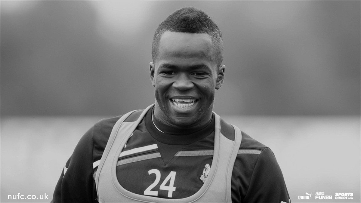 NUFC's tweet photo. A year ago today, former #NUFC midfielder Cheick Tioté tragically passed away at the age of just 30. Our thoughts are with Cheick’s family. https://t.co/e5vvVNAmXb