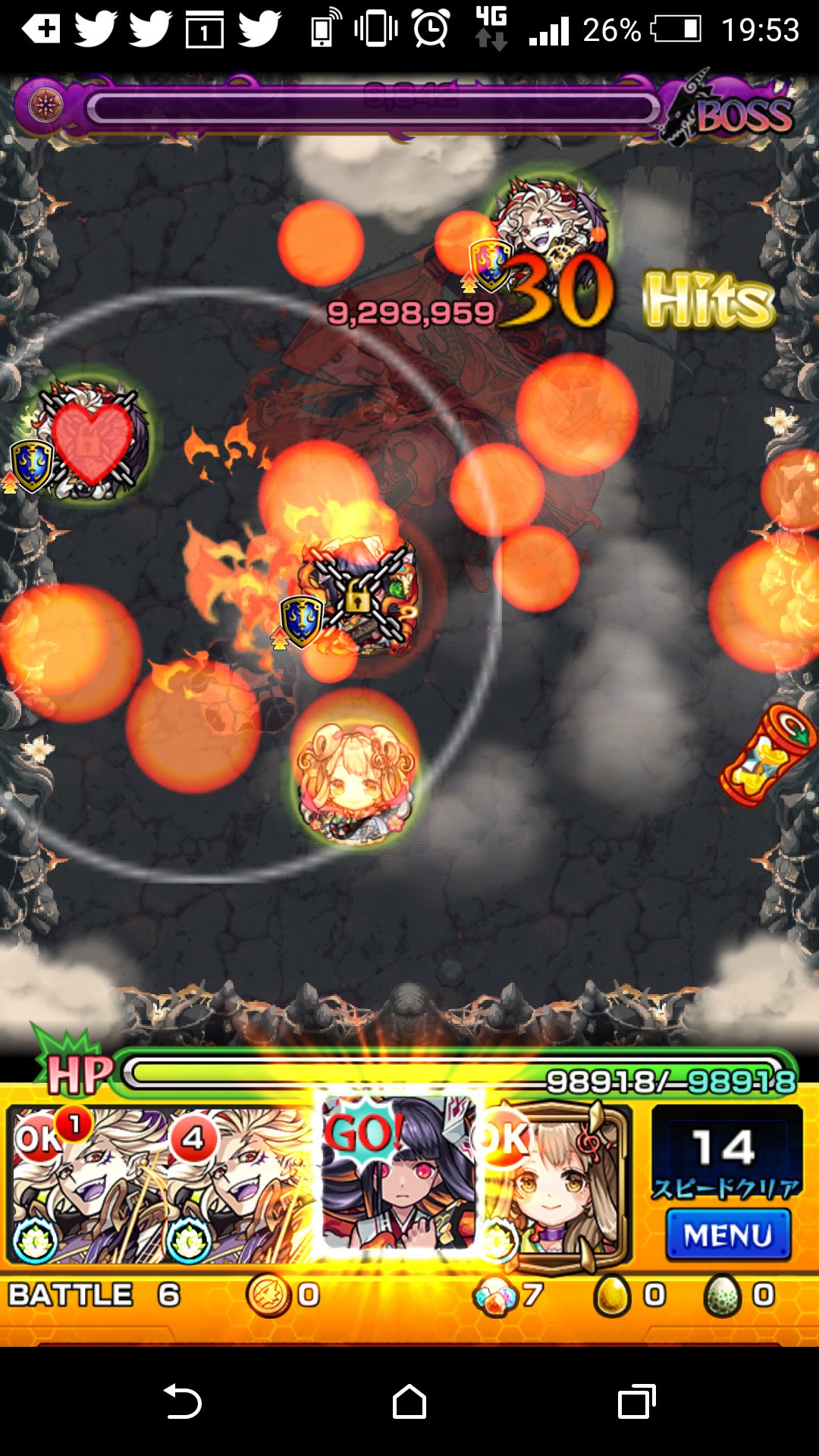 モンスト 禁忌の獄4 四の獄 に勝てない 無課金の攻略パーティ モンスト攻略スタディ