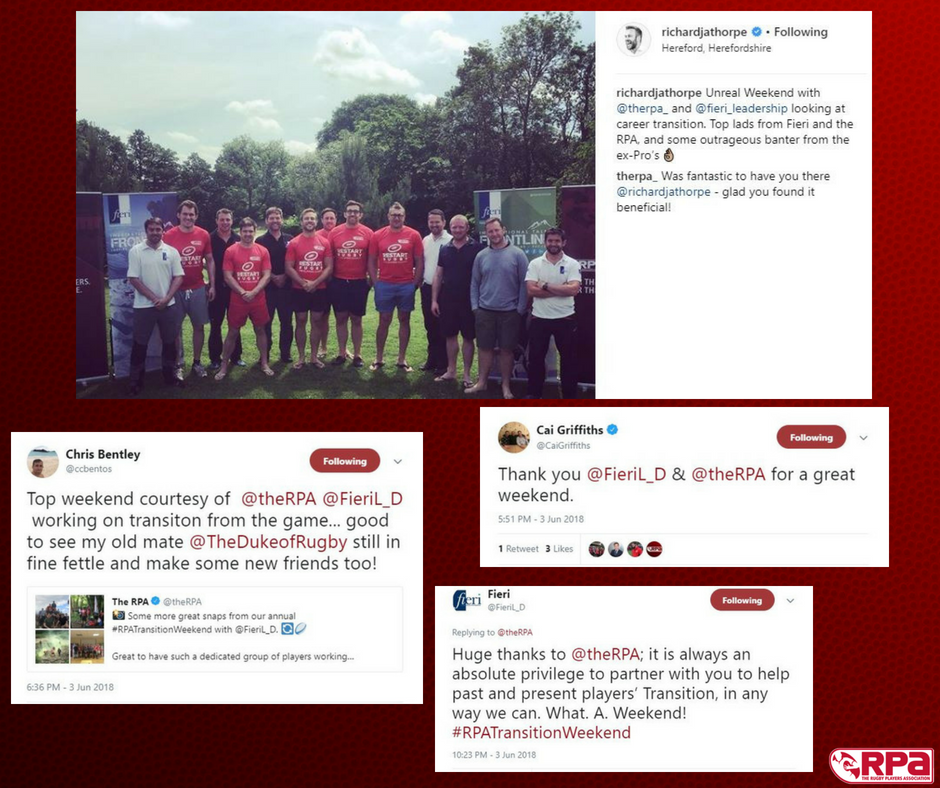📸 Some of the fantastic feedback we received following our annual #RPATransitionWeekend. Thank you again to <a href="/FieriL_D/">Fieri</a> &amp; all the players who attended! 🔄

If you require assistance with your transition, please get in touch. We are here to
support you step by step.

#ForThePlayers