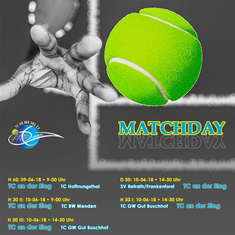 TCAnDerSieg's tweet photo. #tennis #tvm #roteasche #lookleftlookright https://t.co/N5J5k3KRiP