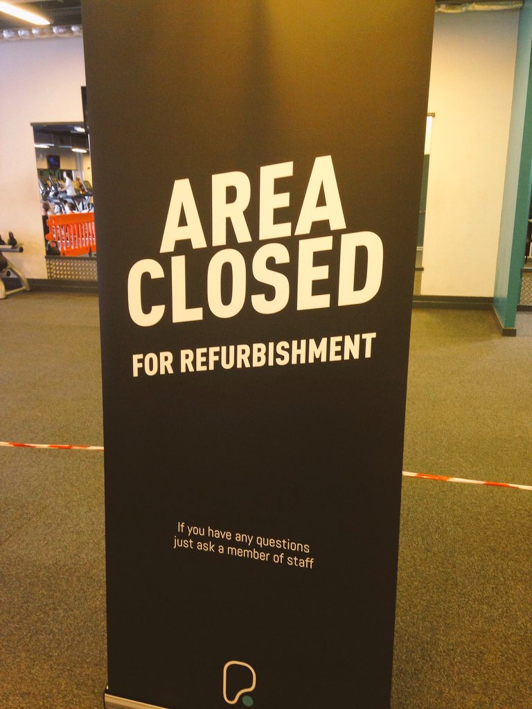 .. And so it begins! 🛠

Please be aware there may some minor disruption over the next couple of weeks as we make the club even greater! Please speak to a member of the team if you have any questions.

As always, your patience is much appreciated! #refurb