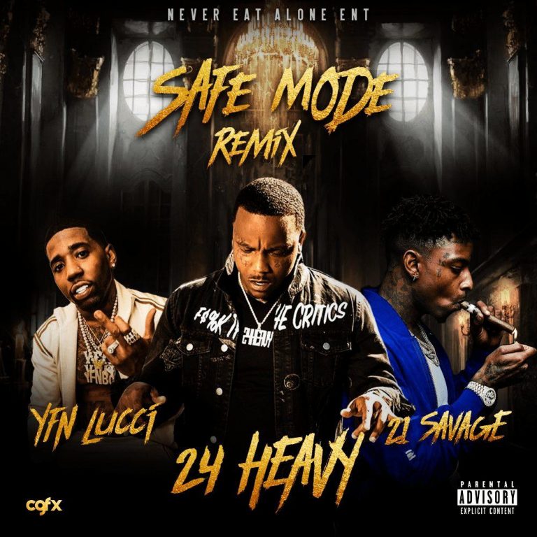 NEW MUSIC: @Heavy24ENT feat. @21Savage & @YFNLucci – “Safe Mode” (Remix) freshhiphoprnb.com/new-music-24he… #FreshHipHopRnB