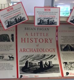 cbc_libraries's tweet photo. Another great display at #DunstableLibrary about #LittleHistories Chance to pick up a sampler of A Little History of Archaeology & to enter a competition to win Β£50 Book Tokens & a limited edition print this June! #lovelibraries #Competition π https://t.co/JpLXOvOOIg