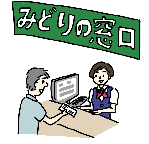 日本語の絵 Twitter પર イラスト追加 みどりの窓口で会話するシーン 切符の払い戻しや変更などの会話練習に ダウンロードはこちら T Co Deyjuhekdc 日本語教育 日本語教師 イラスト