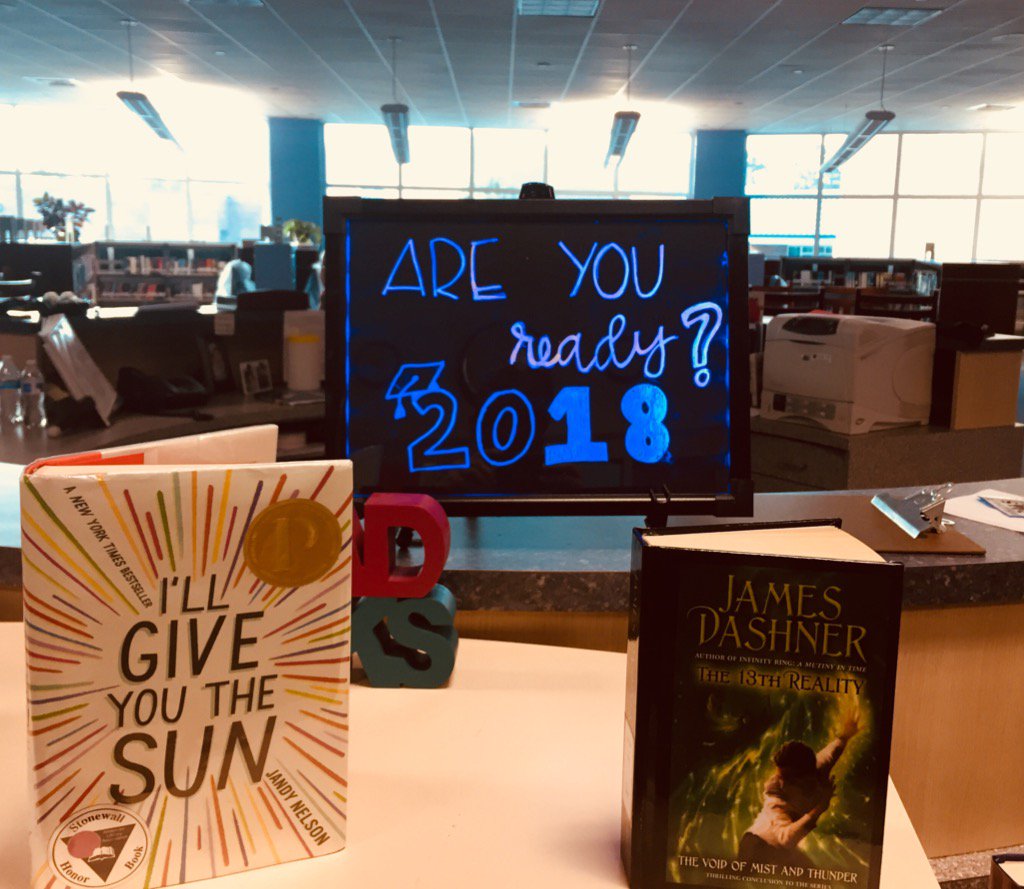 AynorHSLibrary's tweet photo. We will miss you, Class of 2018! 3B Lib Crew, you are welcome to come back and design our sign! #AHSClassof2018 https://t.co/ahQJT5PSym