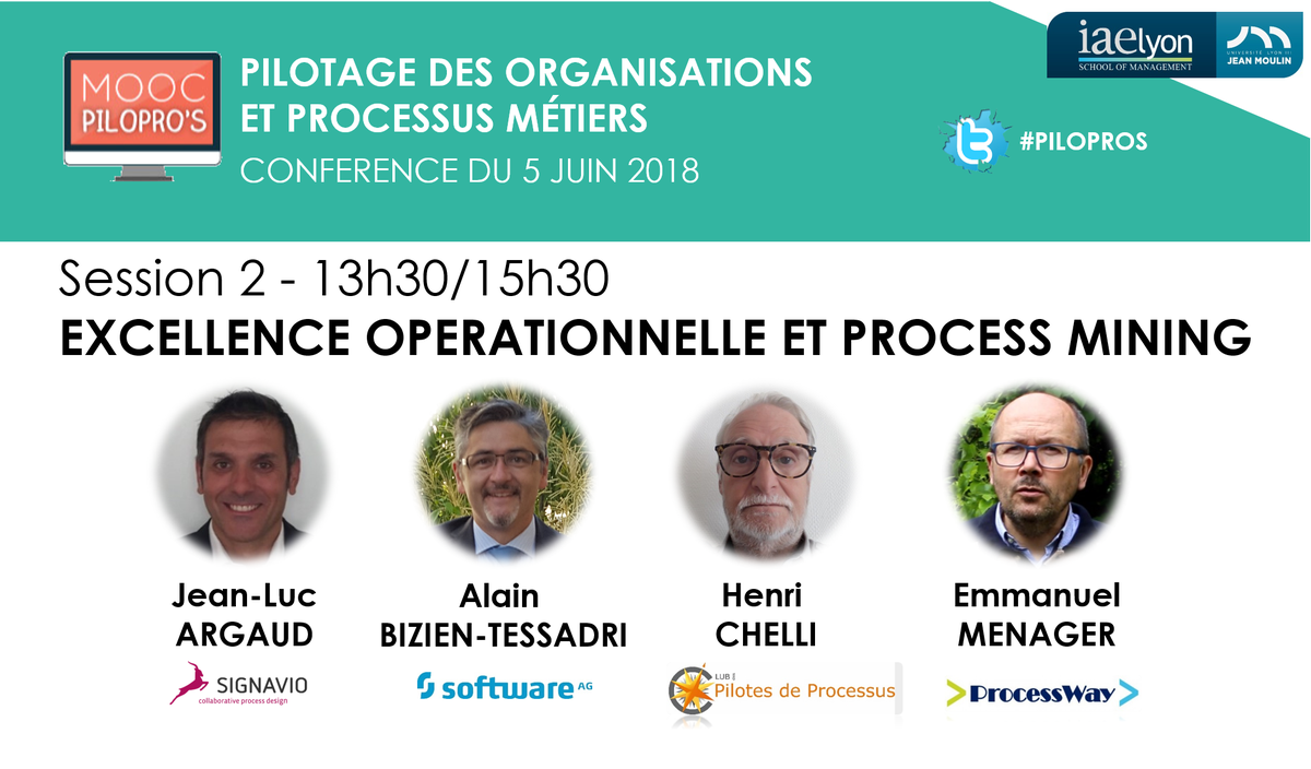 Pilopros's tweet photo. Début de la session 2 de la conférence @Pilopros 2018 : Excellence opérationnelle et process mining. Suivez-nous en direct et posez vos questions à nos intervenants ! #PILOPROS https://t.co/NkuzwkmRB0 https://t.co/YN1REt4NuE
