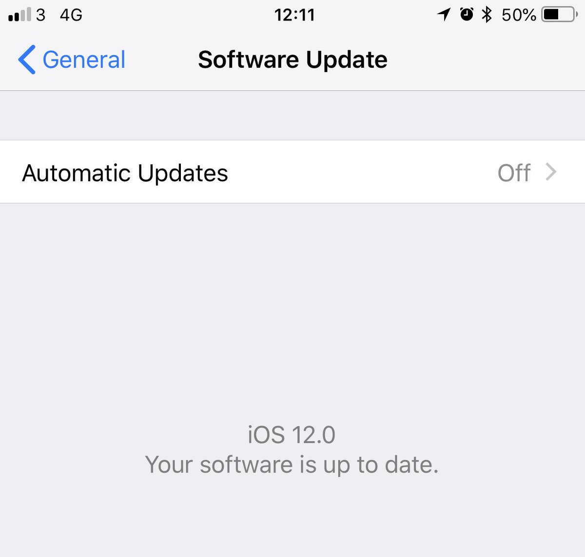 MaxdMerc's tweet image. This is new…

#AutomaticUpdates #iOS12