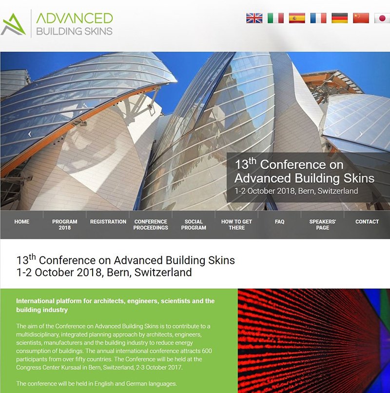 RCI_CEO's tweet photo. @RCI_Inc Join us at the upcoming 13th Conference on #AdvancedBuildingSkins hosted in Bern, Switzerland, 1-2 October 2018: https://t.co/UWvZpx3mw8 https://t.co/phi2nAjVUP